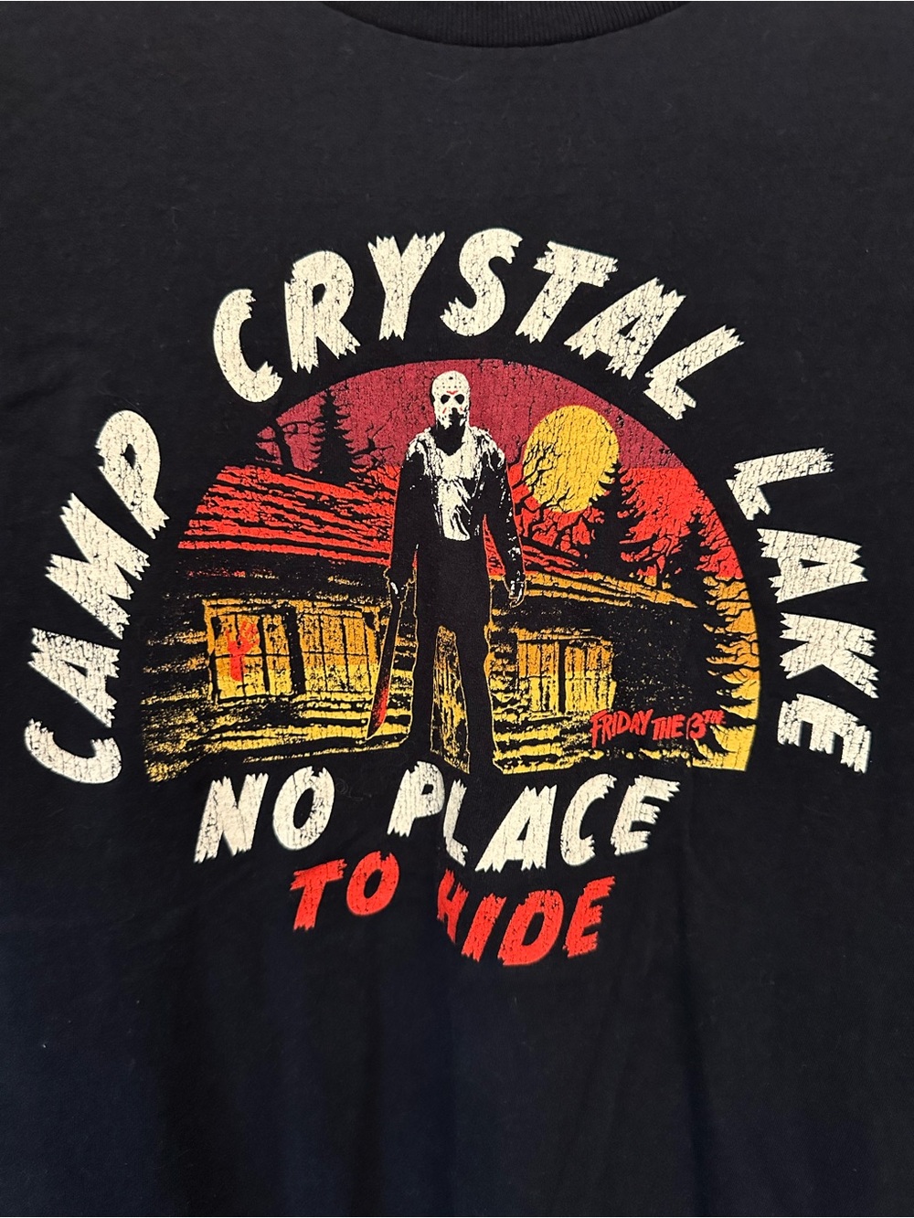 Friday the 13th Tee Camp Crystal Lake L